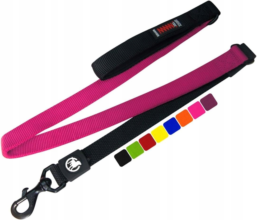 Levně Vodítko Pro Psa Bungee Tradiční 120CM Ddoxx Pevné Zapínání Rukojeť Pevná