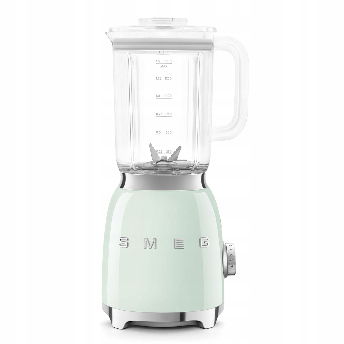 Blender kielichowy 1,5 l pastelowa zieleń Smeg 50's Style