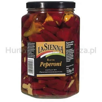 La Sienna Červené feferonky naplněné směsí čerstvého sýra