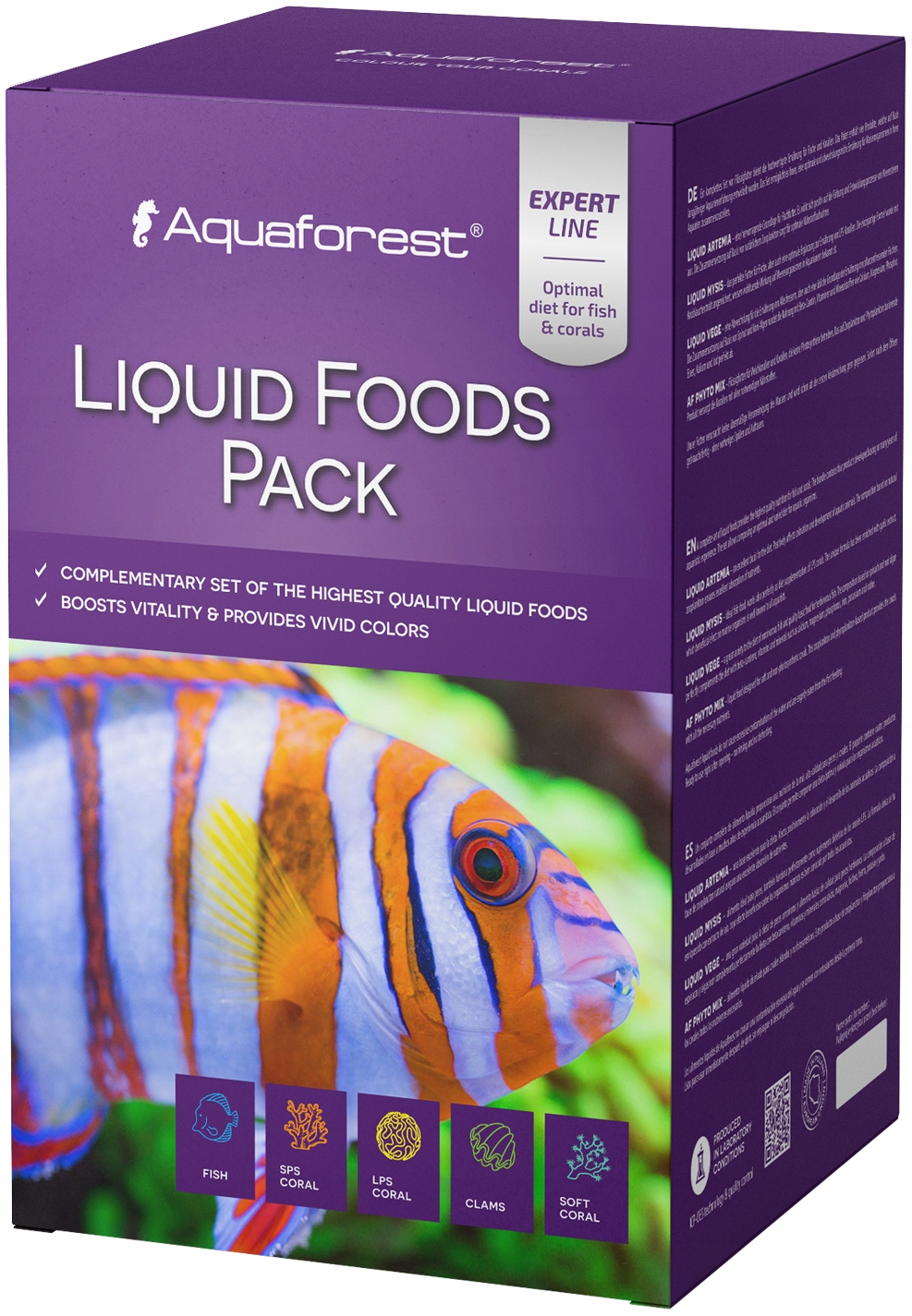 

Aquaforest Liquid Foods Pack 4x250 ml