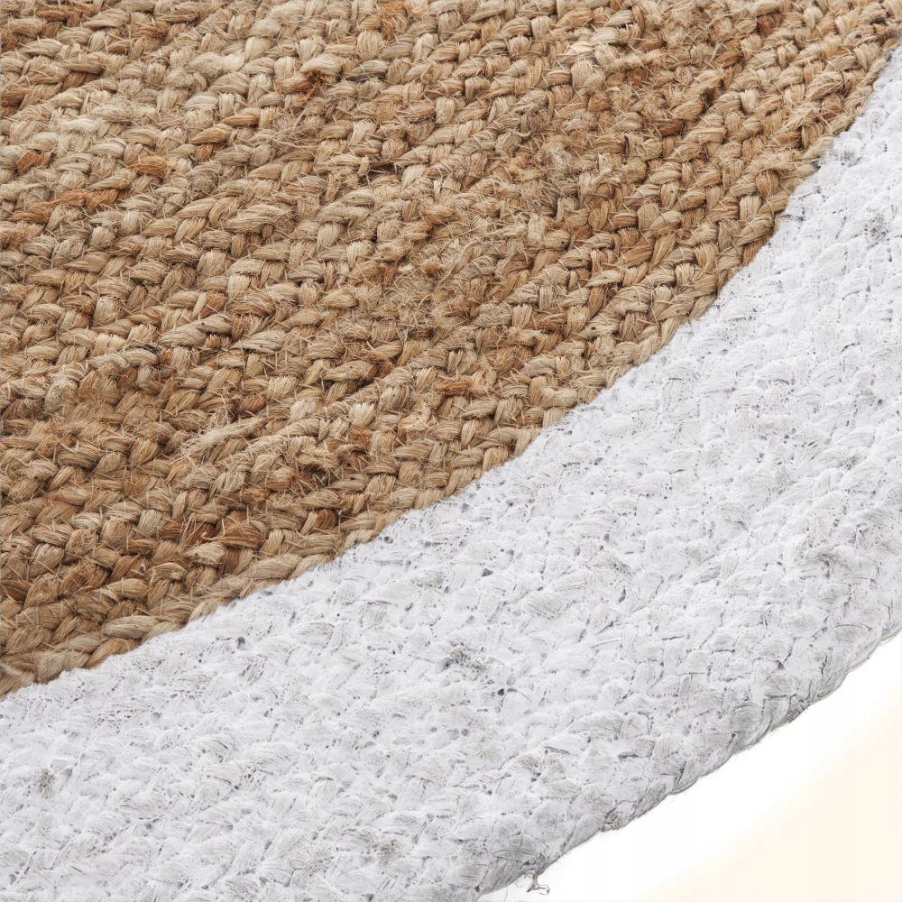 Módní jutový koberec ve stylu Boho do obýváku 120 cm