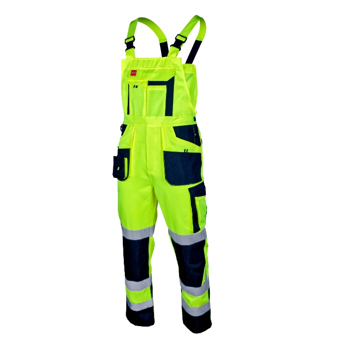 Spodnie robocze długie Art.mas Flash Spod. Ogrodniczki Yellow r. 54