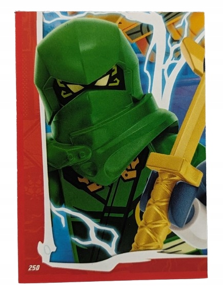 Karta Lego Ninjago Seria 9 Puzzle Numer 250