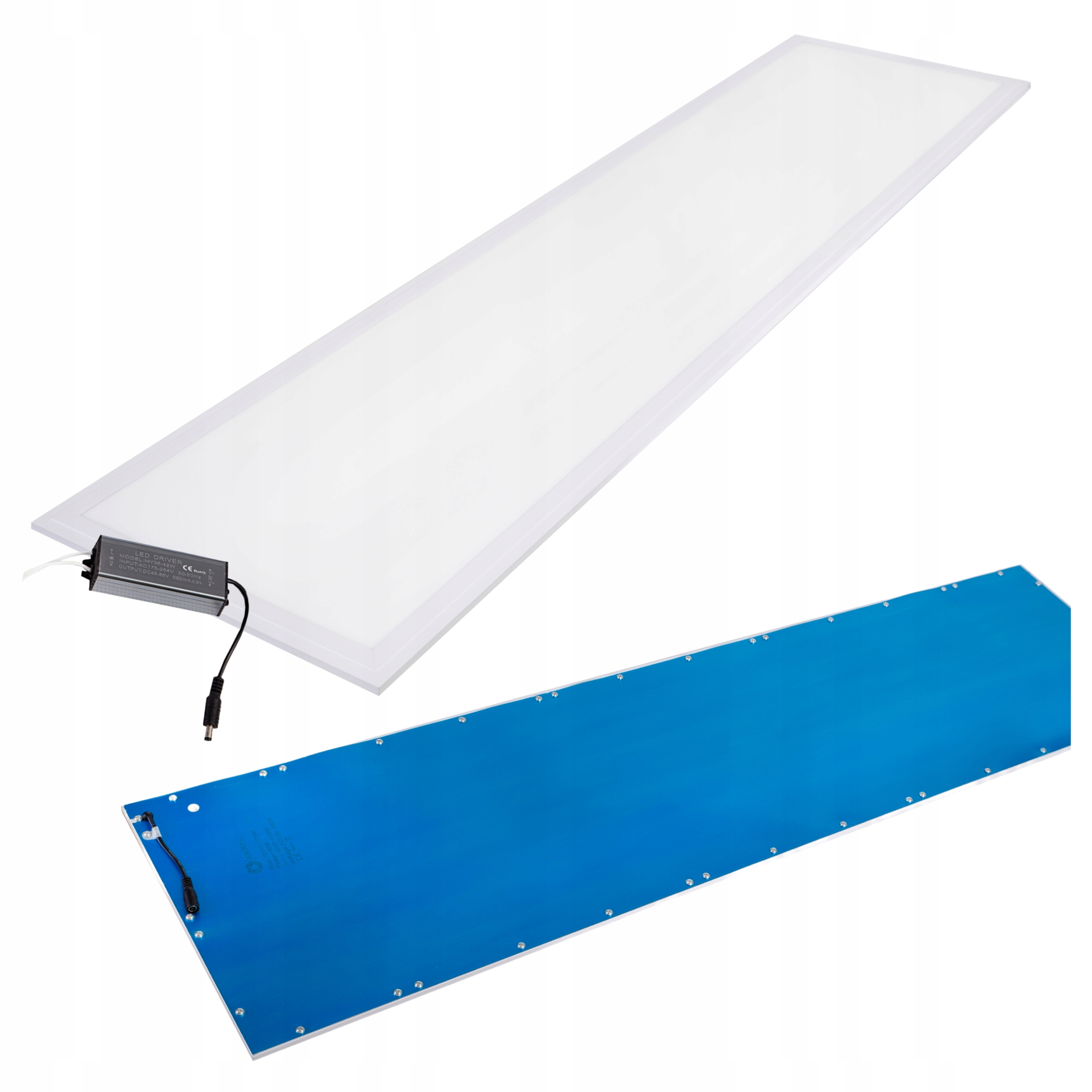 Led panel stropní lampa 1195x295 50W Bílá 6500K 4500lm IP20