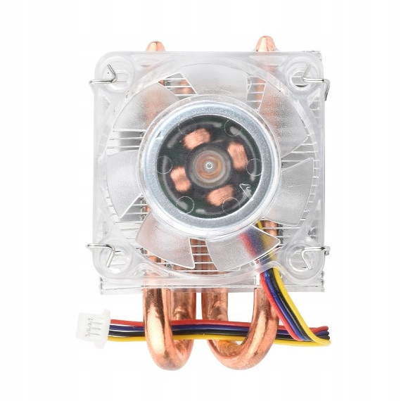 Chladič Raspberry Pi 5, Ice nízký věžový ventilátor Rgb Led Waveshare 27034