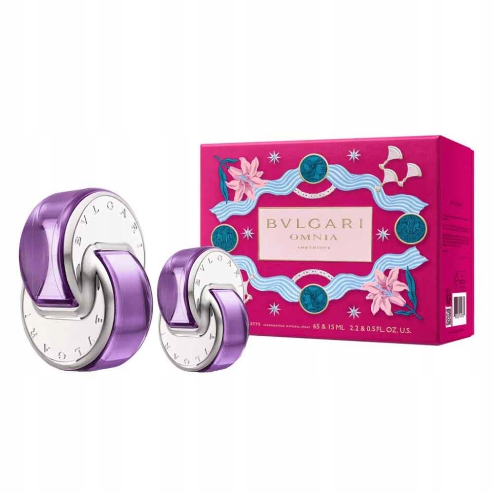 Bvlgari Omnia Amethyste Edt.65 Ml+Edt.15 ml Set Staré Odhalení Unikát