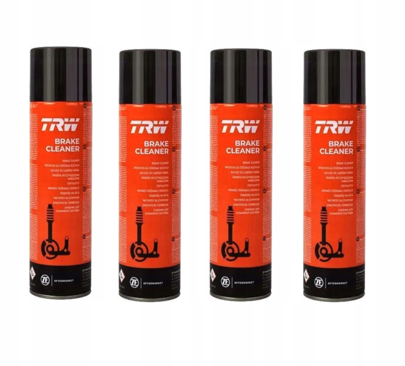Trw x4 Brake Cleaner Zmywacz Do Hamulców 500ml