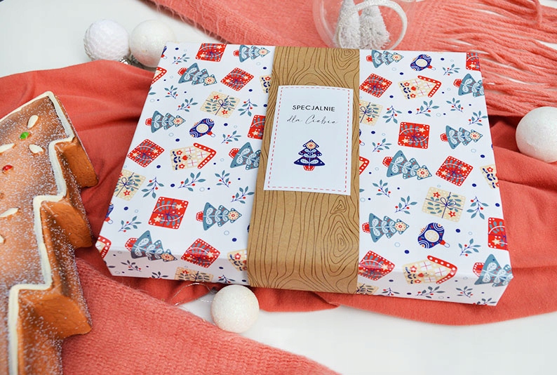 Fotopuzzle ze zdjęciem ŚWIĘTA GWIAZDKA PREZENT Rodzaj inny