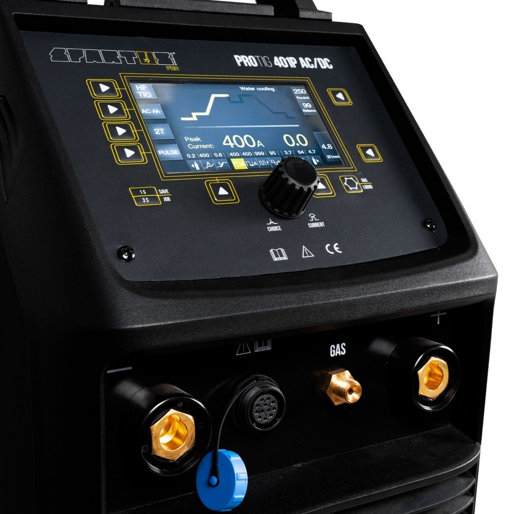 Spawarka SPARTUS ProTIG 401P 401PW AC/DC Prąd spawania 400 A