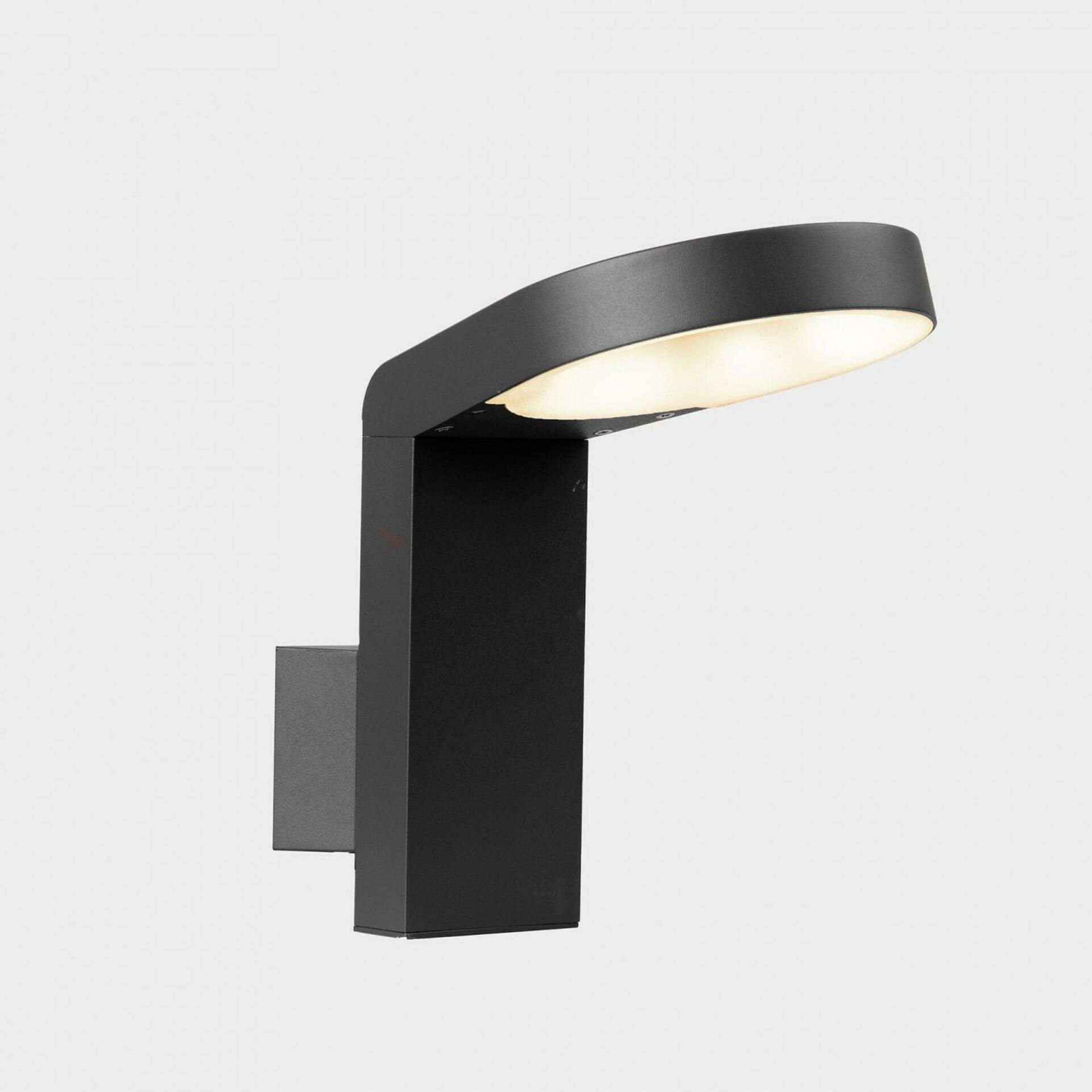 Kohl Lighting KOHL-Lighting Mike nástenné svietidlo tmavo šedá 7 W 3000K nes