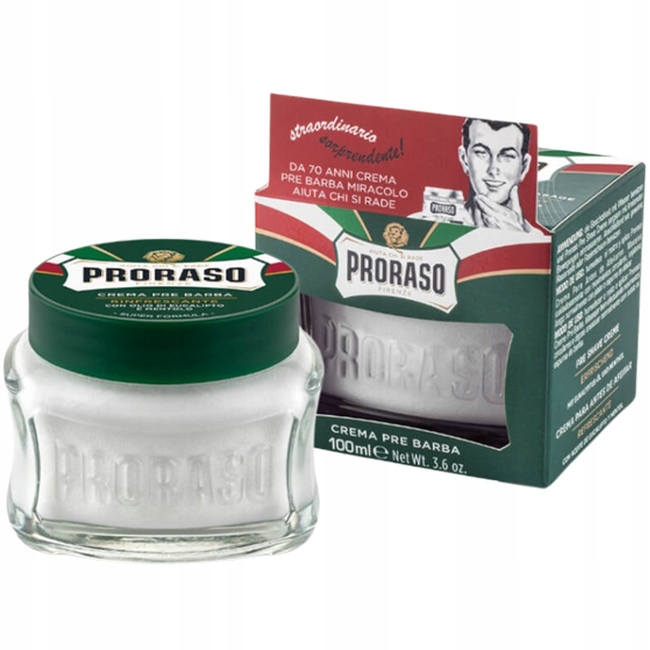 Krém před holením Proraso Rinfrescante zelený 100 ml