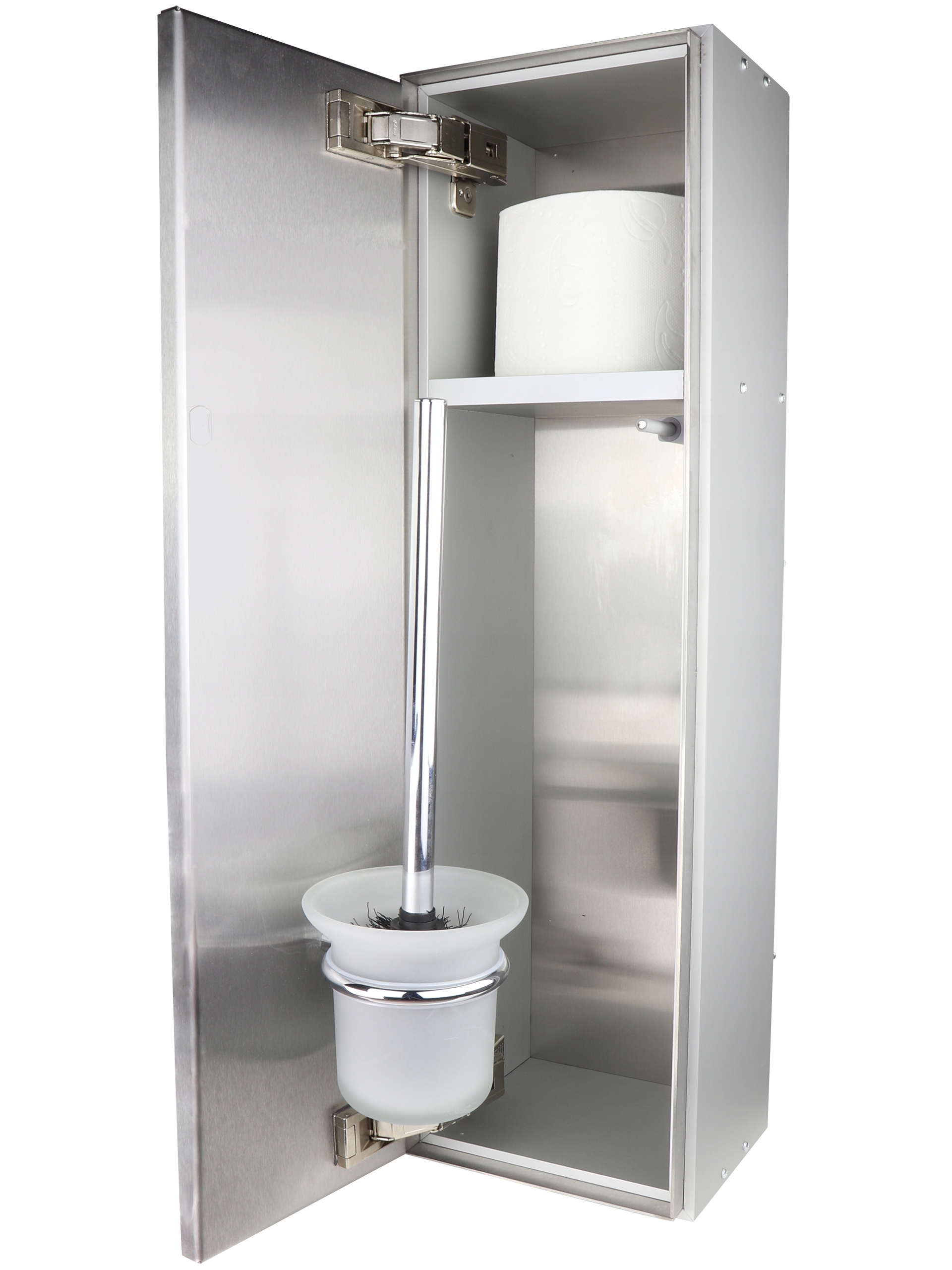 SZAFKA ŁAZIENKOWA NA SZCZOTKĘ WC I PAPIER MODUŁ WC