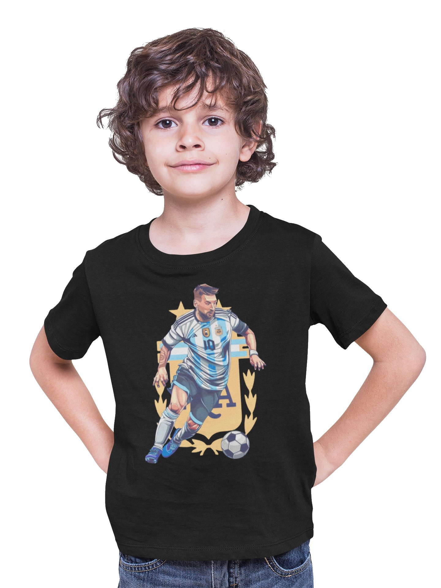 

Dziecięca Koszulka Piłkarska Lionel Messi Mistrz
