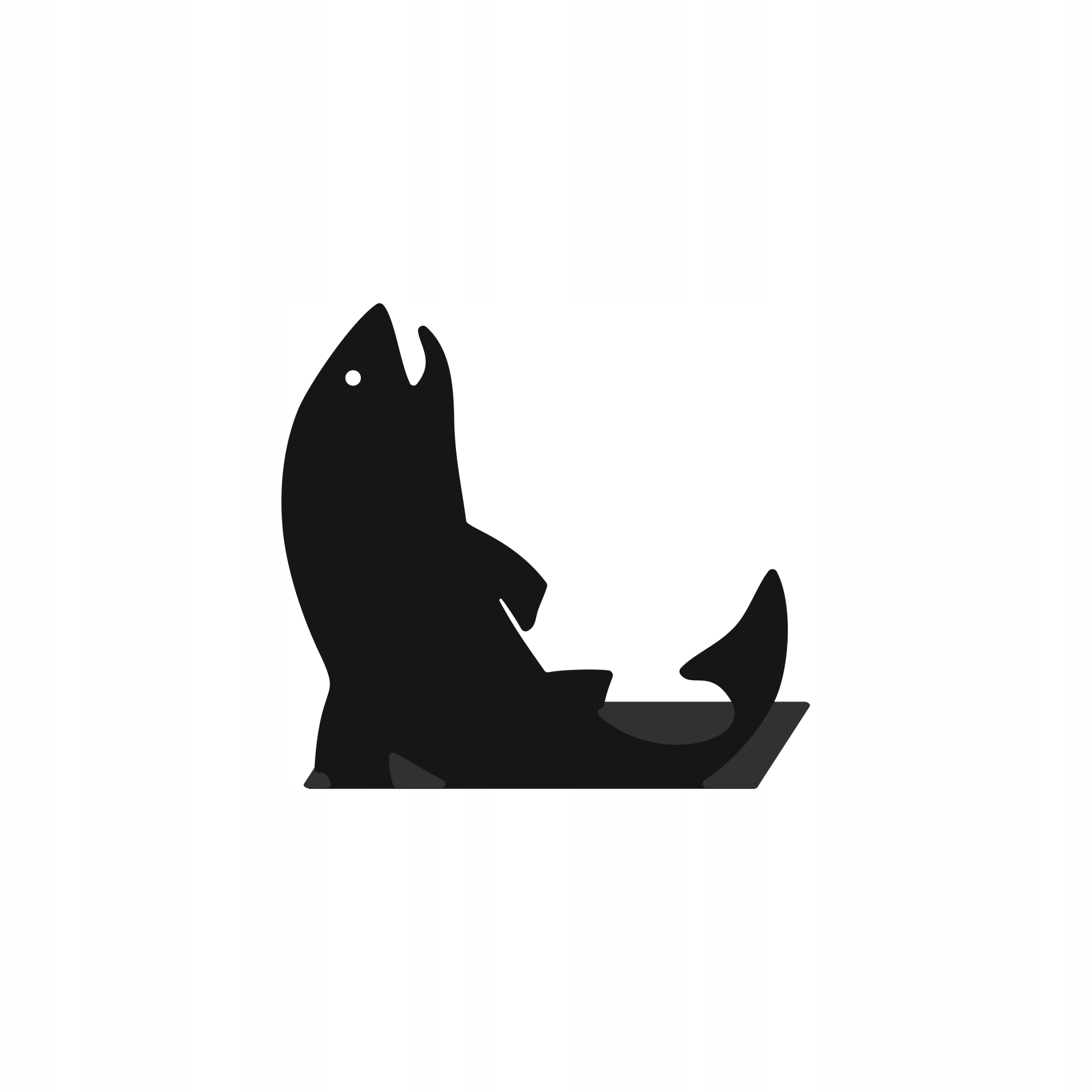 Podpórka podstawka do książek Ryba