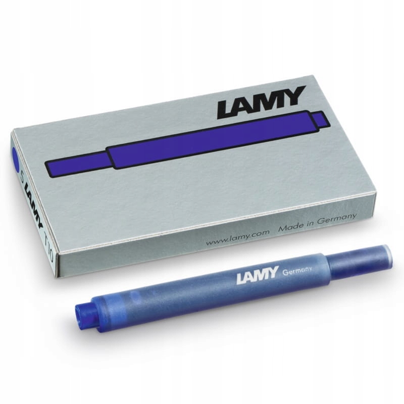 

Naboje atramentowe Lamy T10 (niebieskie)