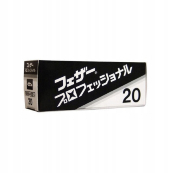 FEATHER ŻYLETKI DO SHAVETTE PB-20 PROF. BLADE