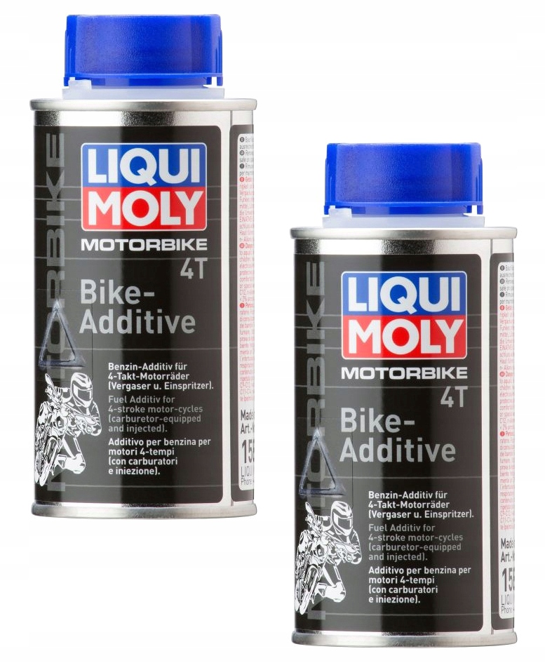 2x Liqui Moly Motorbike 4T Bike-additive Dodatek Do Paliwa 4T 125ml