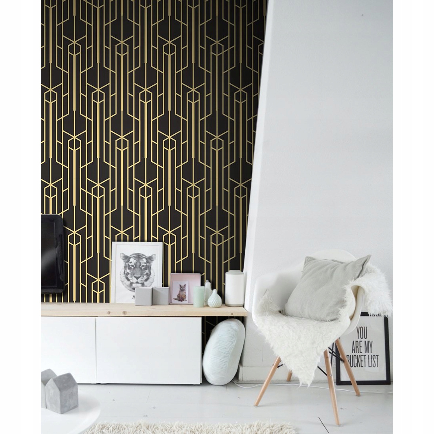 

Fototapeta Abstrakcja linie geometria 250x104 cm