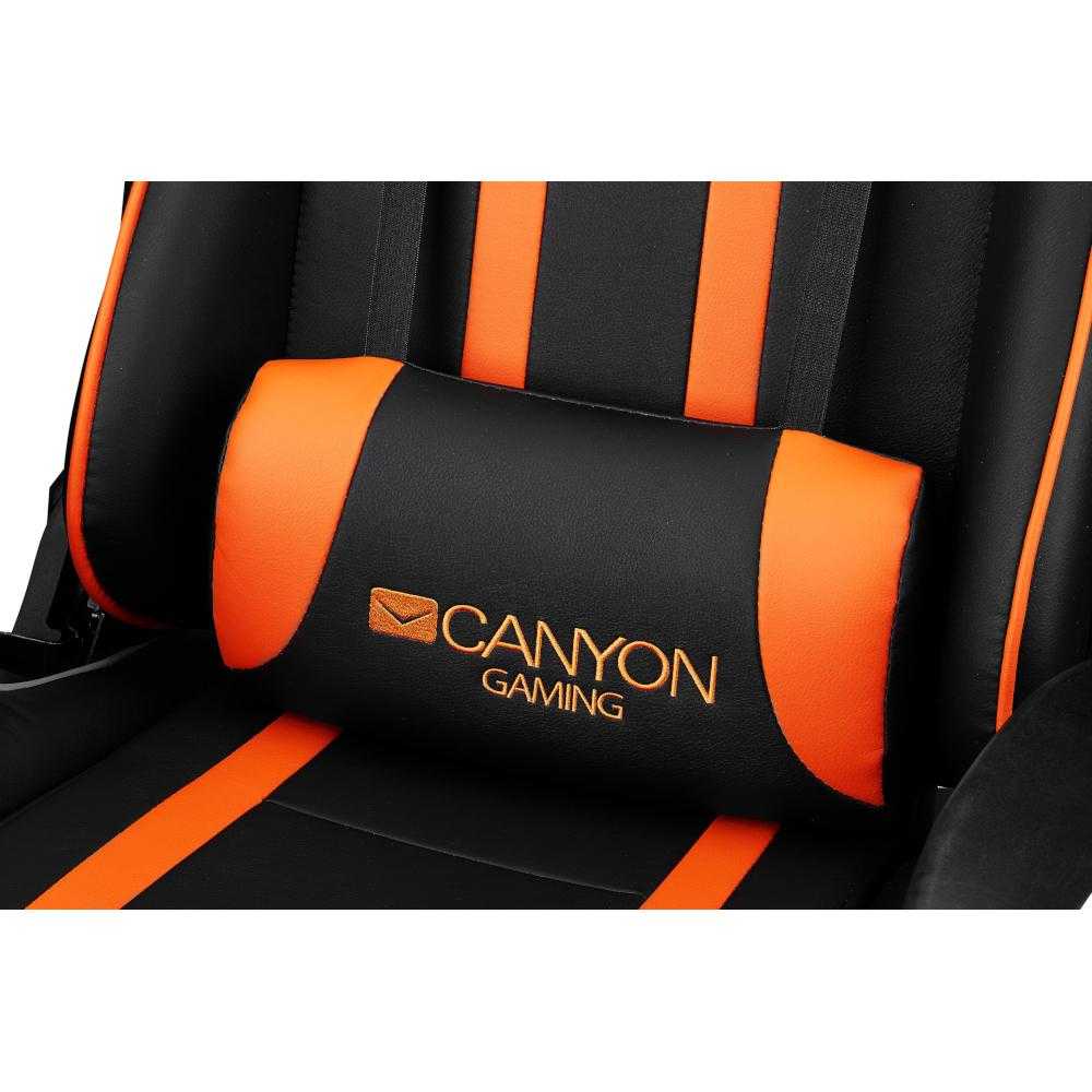CANYON Fotel Gamingowy Fobos GC-3 Pomarańczowy — 15