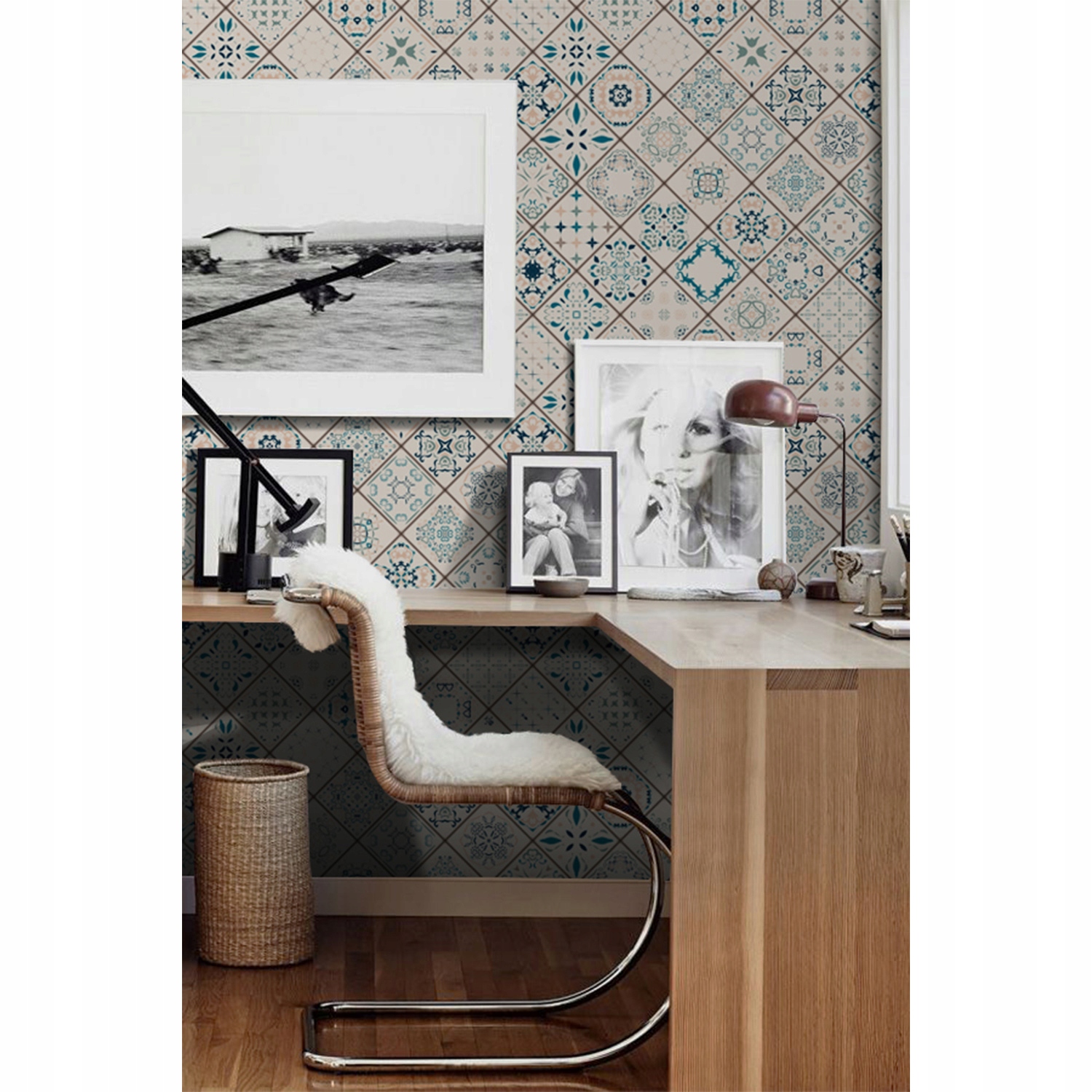 

Fototapeta Patchwork kafelkowy wzór 290x290 cm