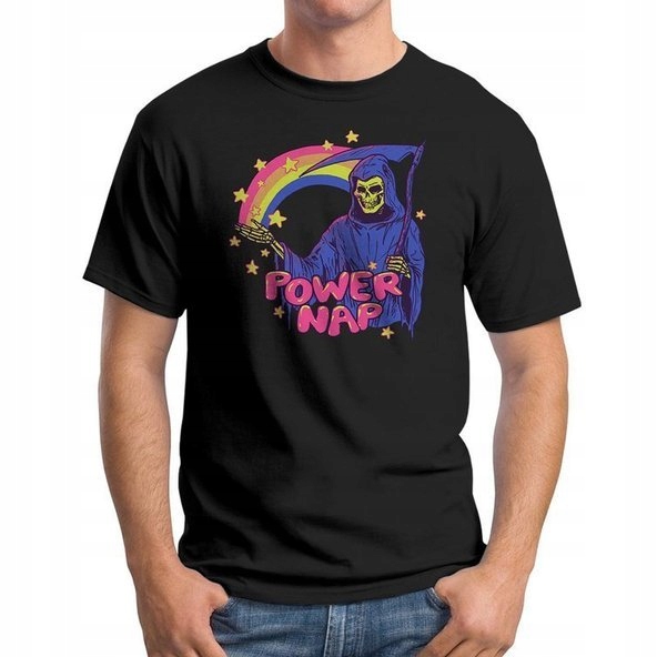 

Koszulka T-Shirt Power Nap Grim Reaper Death XL