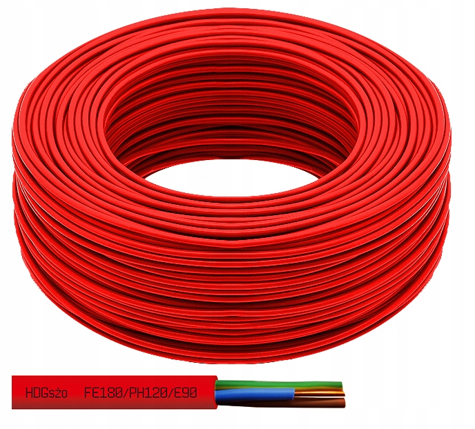 

Przewód kabel HDGs Ydy 3x1,5 żo Bitner za metr