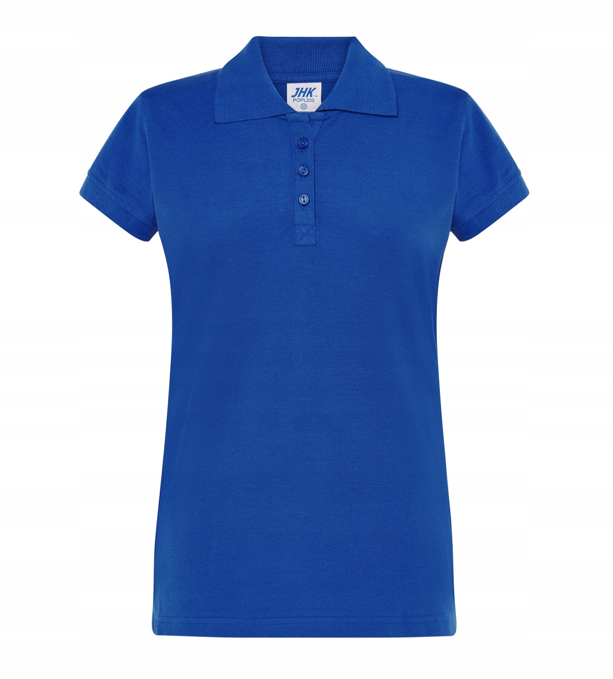 

Koszulka Polo - Niebieska, damska, bawełna,Roz S
