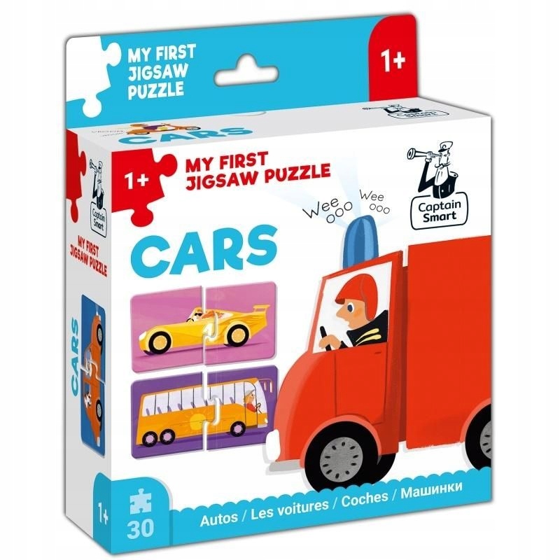 Kapitan Nauka Auta Pierwsze Puzzle 12m+
