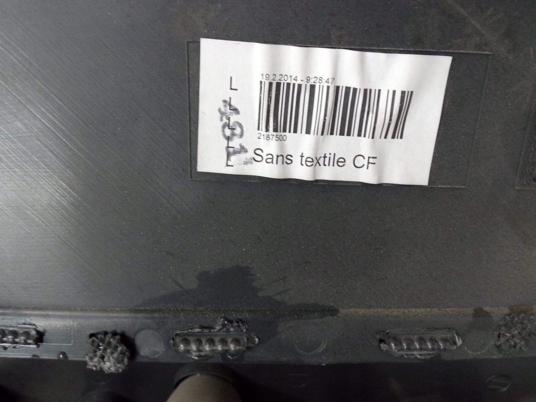 upholstery side left right front 3D KOMPLET Renault Twingo II (2007-2014 )