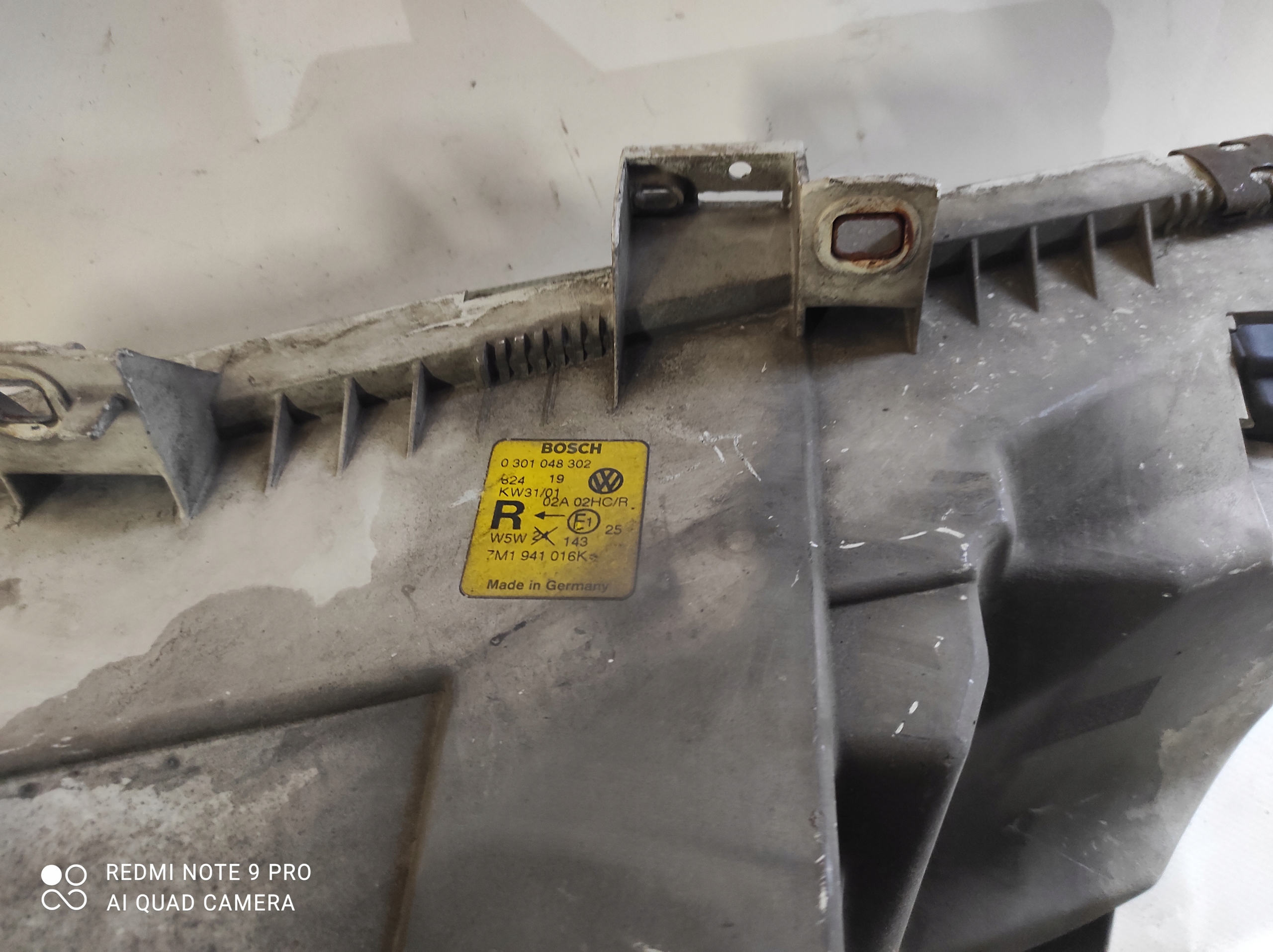 Reflektor right light front right SEAT Alhambra and 1
