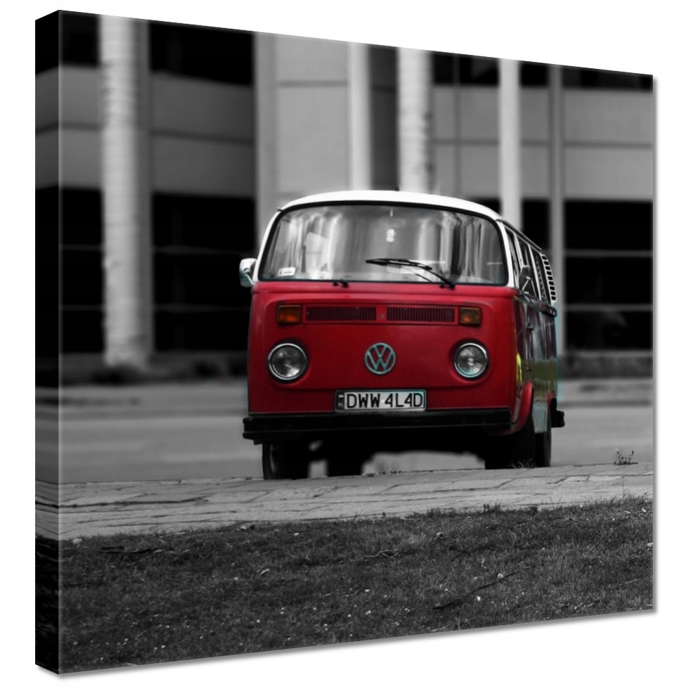 

Obrazy 30x30 Czerwony Vw