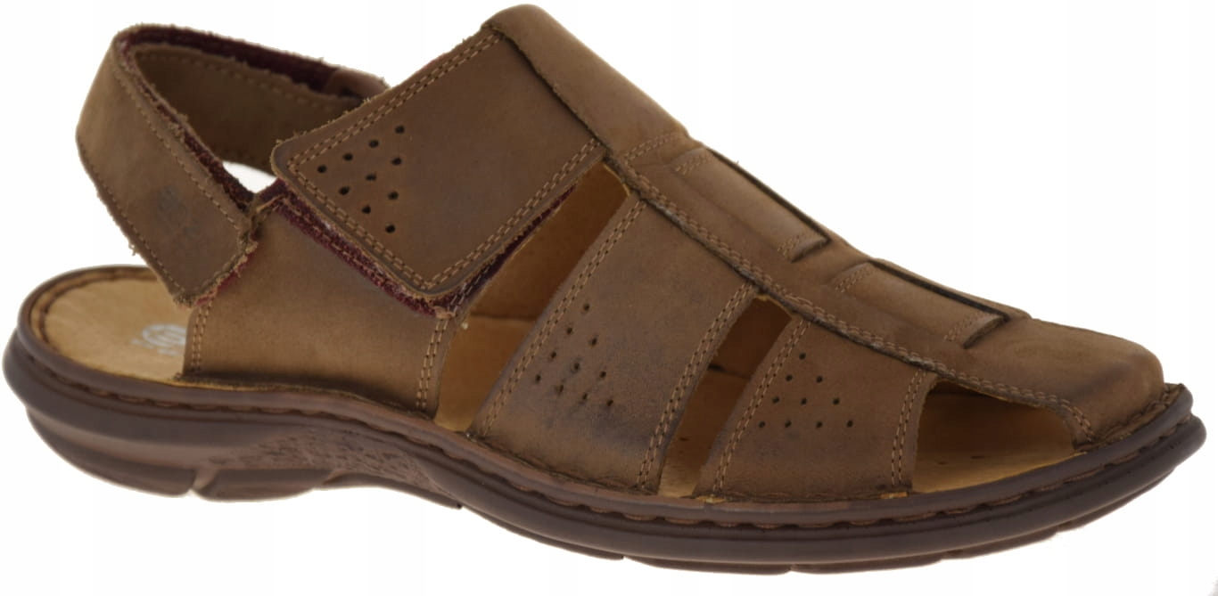 Pánské Kožené Sandály Komfort A Styl 690 242 R40