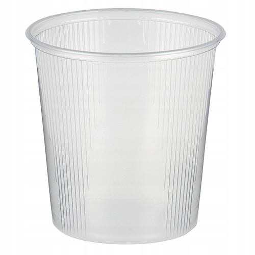 

Pojemnik okrągły bezbarwny fi 101mm 500ml 100szt.