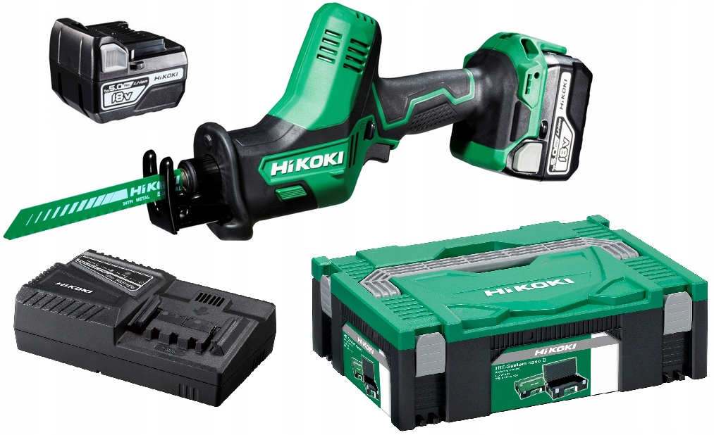Hikoki Pila Ocaska 18V CR18DAWPZ 2x5,0Ah