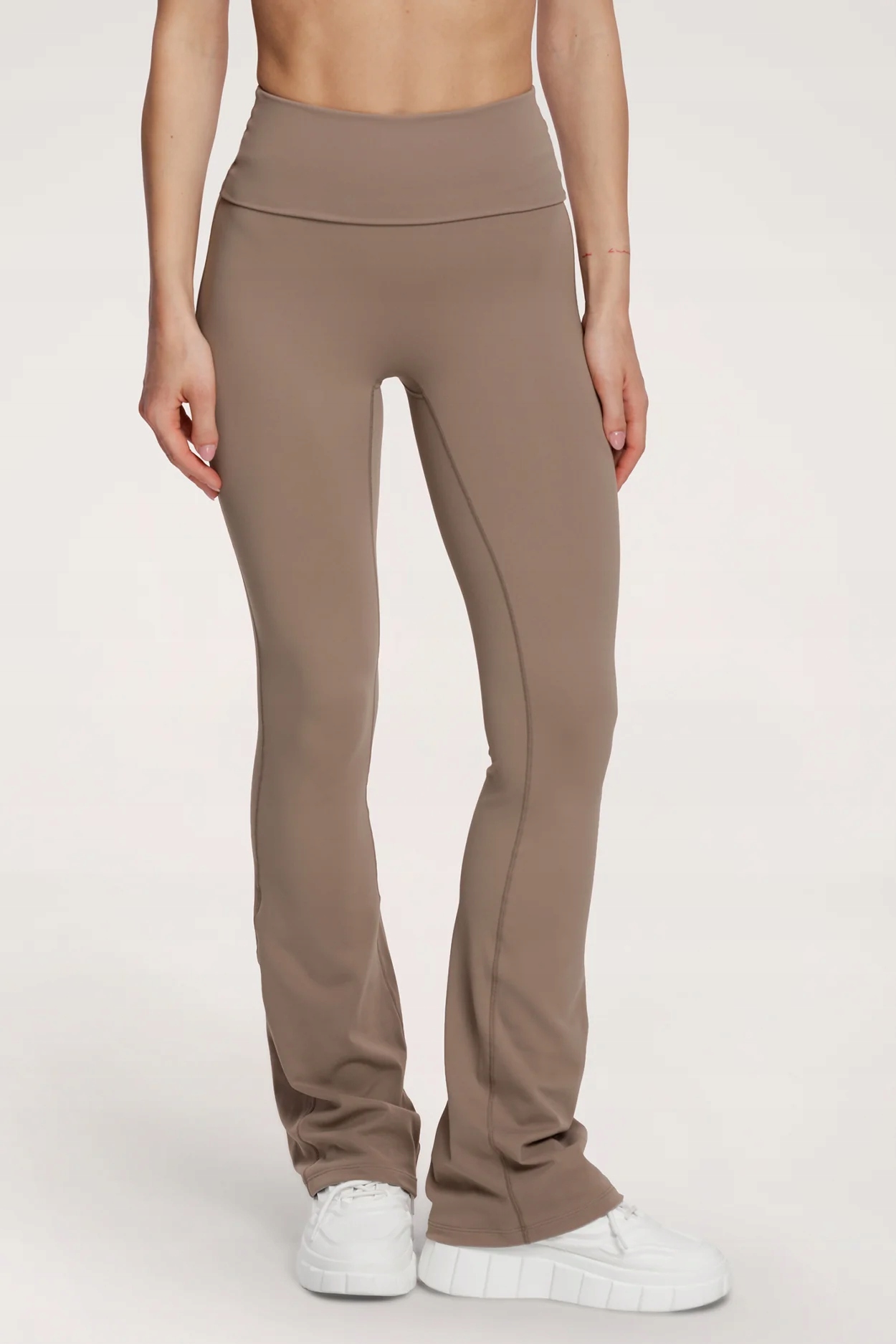 Gym Glamour Zvony pilates era warm beige vel. S