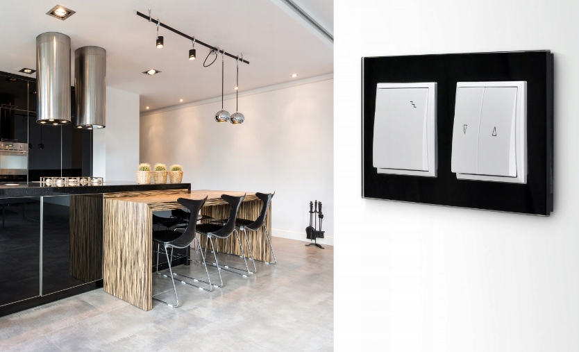 OSPEL ARIA ŁĄCZNIK SCHODOWY BEZ RAMKI LP-3U/m/00 Liczba klawiszy Pojedynczy