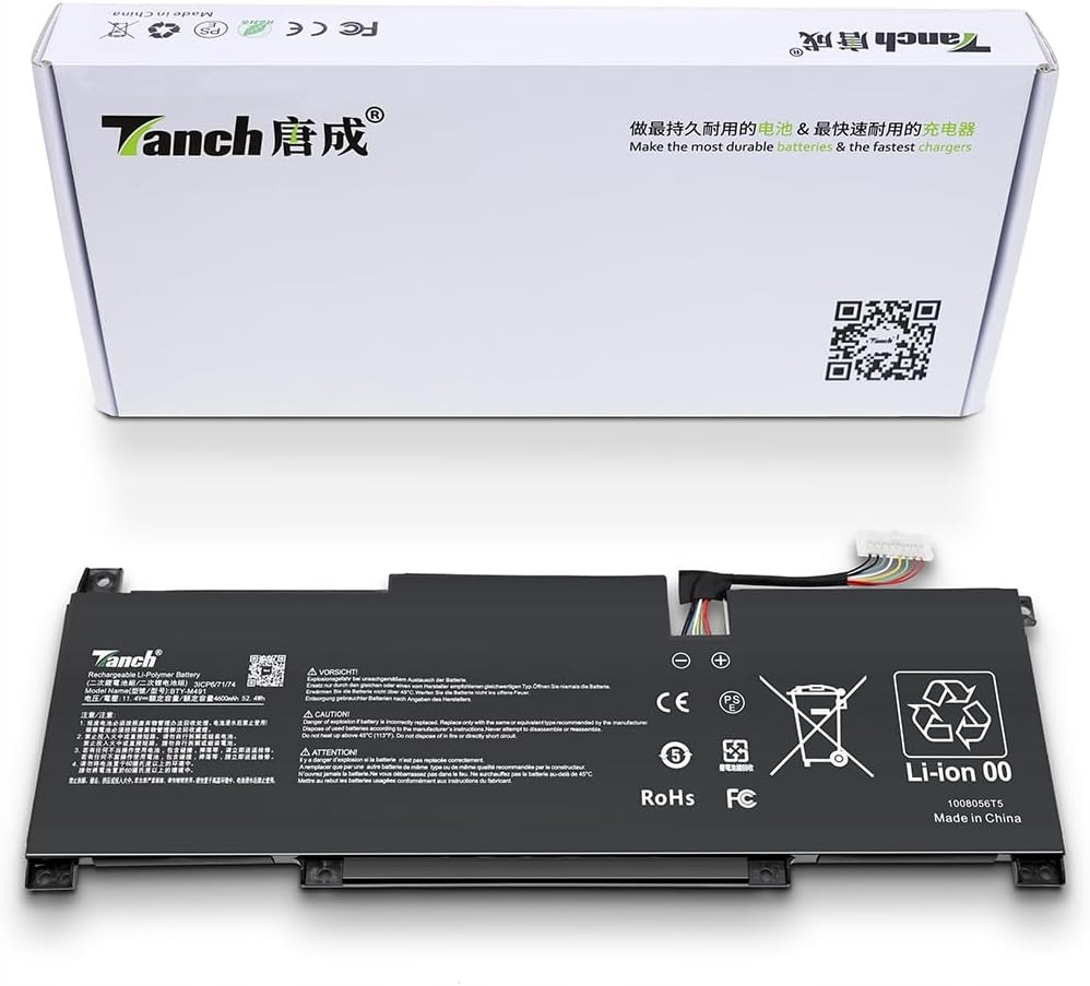 Batéria pre notebook BTY-M491 pre Msi Modern 15 A11M 15M A11SDK 11.4V 4600 mAh