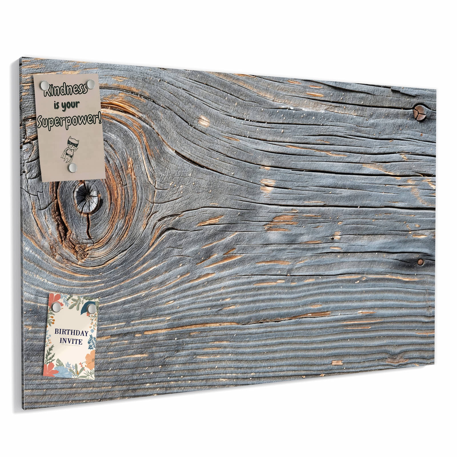 Magnetická tabule Struktura dřeva Vintage 60 × 40 cm