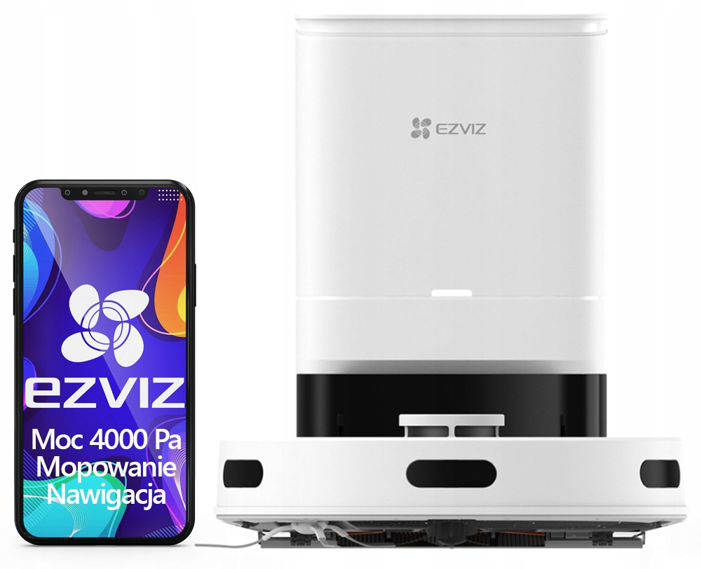 Ezviz robotický vysavač RE4 Plus bílý