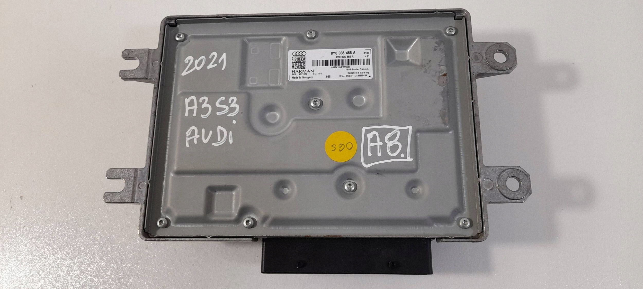 Audi A3 S3 8V amplifier Harman 8Y0035465 (A8)