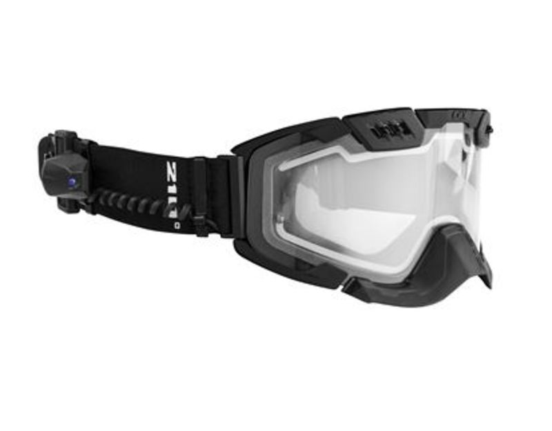 Okuliare Vyhrievané Na Snežný Skúter Ckx 210° Black Mirror Clear 120153-CKX