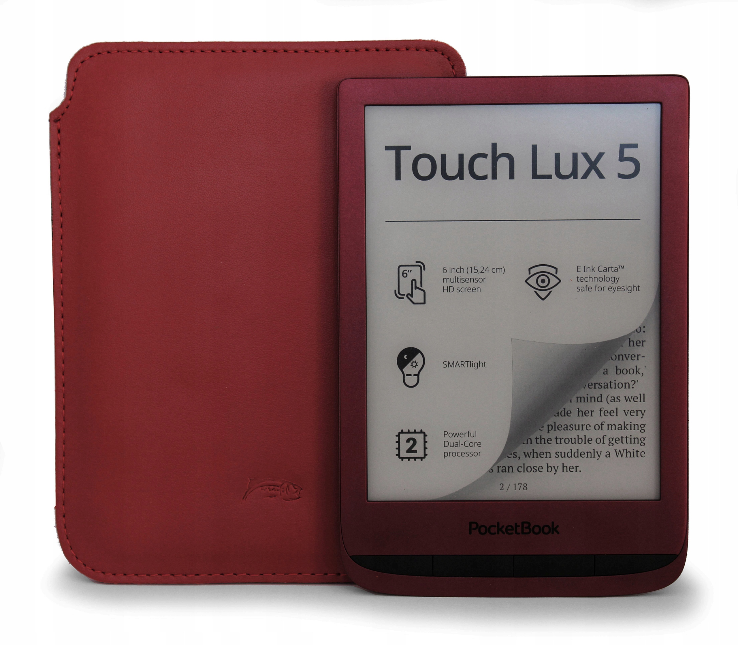 Чехол Etui pokrowiec для Pocketbook Touch Lux 3