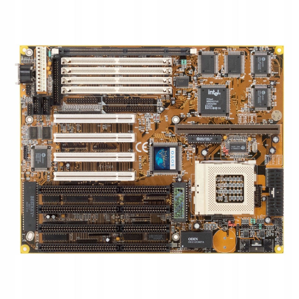 SOYO SY-5VA SOCKET 7 PŁYTA EDO SDRAM 4x ISA PCI AT