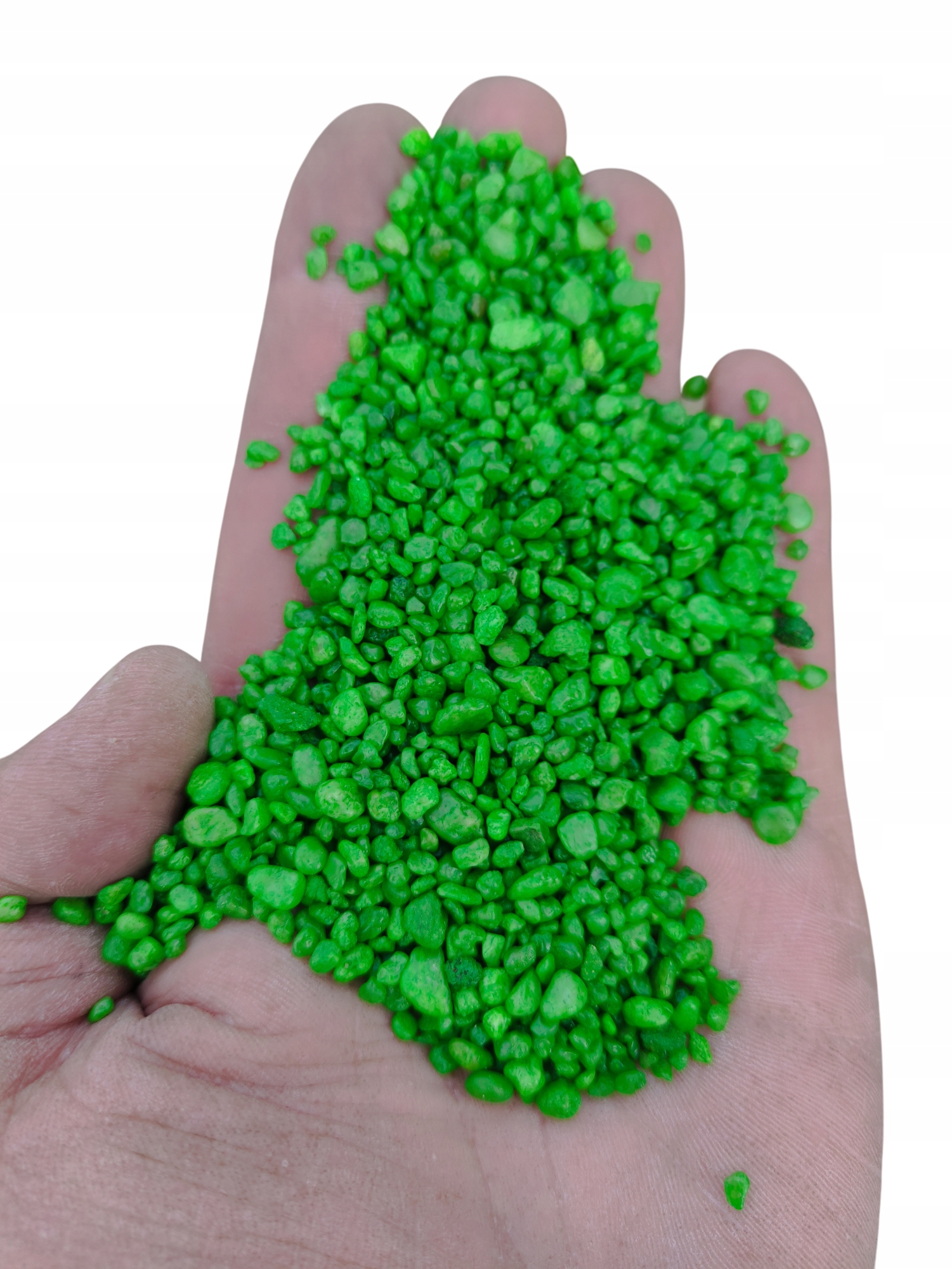 Ozdobná Podstielka Dekorácia Zelená Tráva 18C Les V Nádobe Vázy 2-4 MM 5 Kg