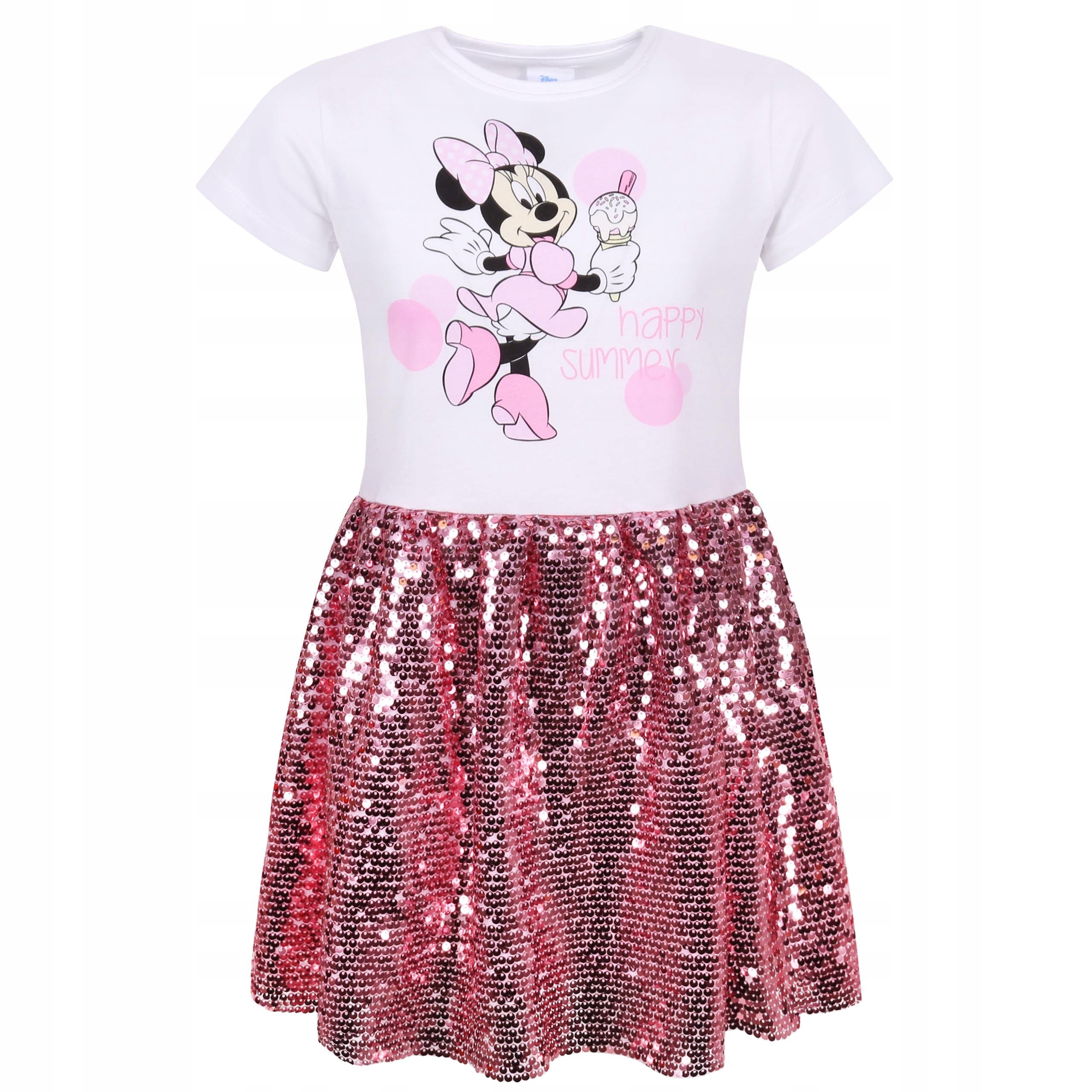 

Sukienka z cekinami Myszka Minnie Disney 116 cm