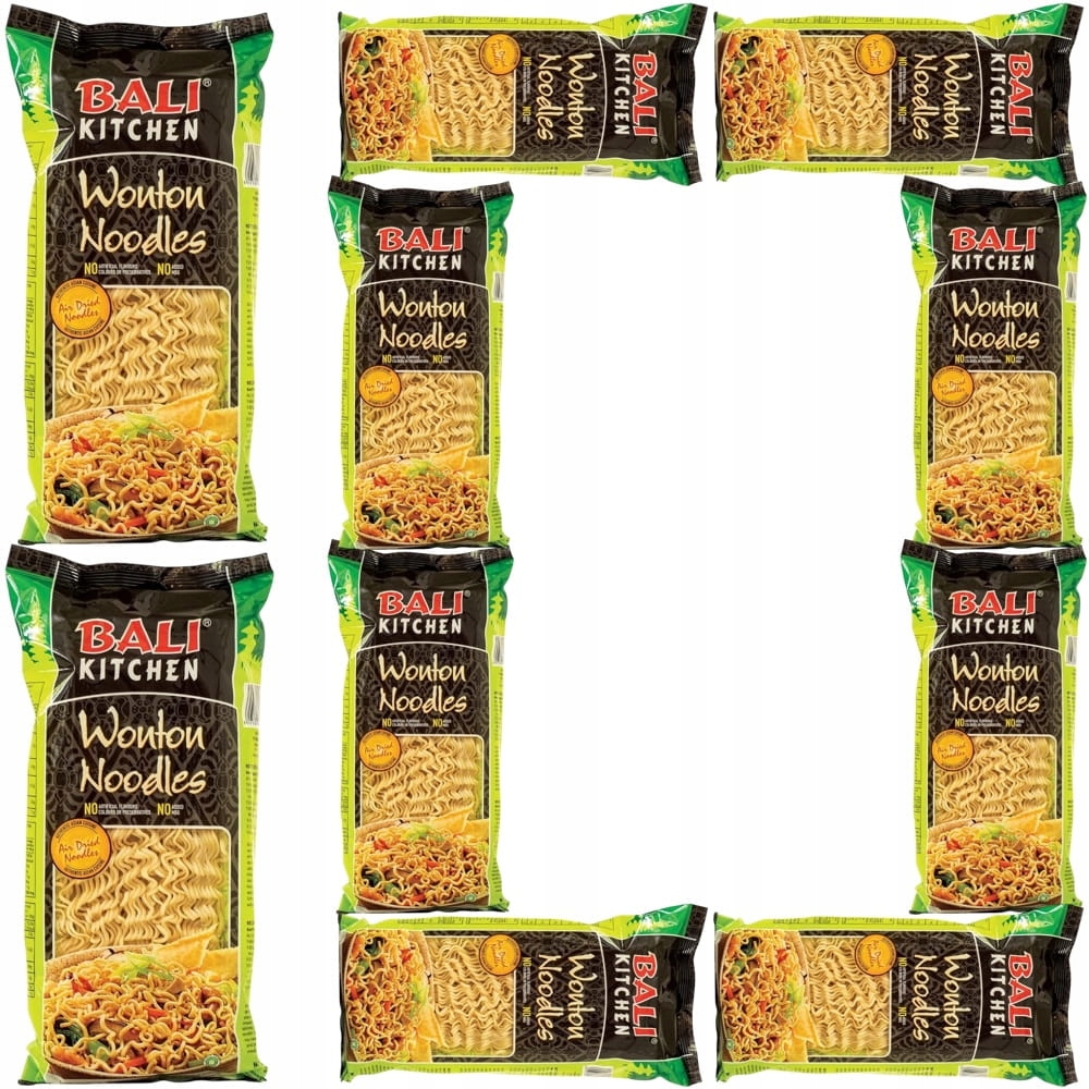 Levně 10 x Indonéské Těstoviny Klasické Wonton do woku Stir-Fry 200 g