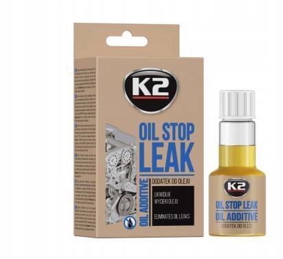 K2 T377 Dodatek Do Oleju Stop Leak Oil Zapobiega Wyciekom, Redukuje Zużycie
