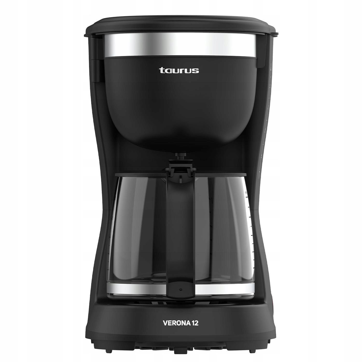 TAURUS Ekspres Do Kawy Verona 12 680W 1250ml Intensywny Aromat Czarny