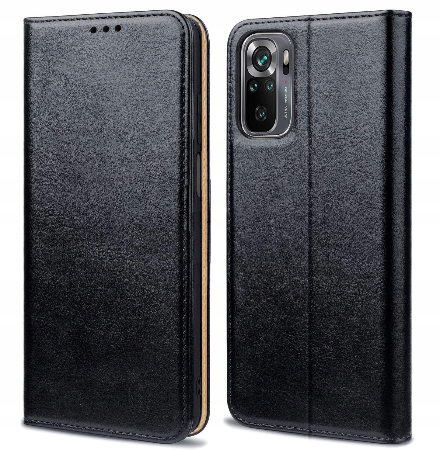 

Etui Skórzane do Xiaomi Redmi Note 10 10s +szkło