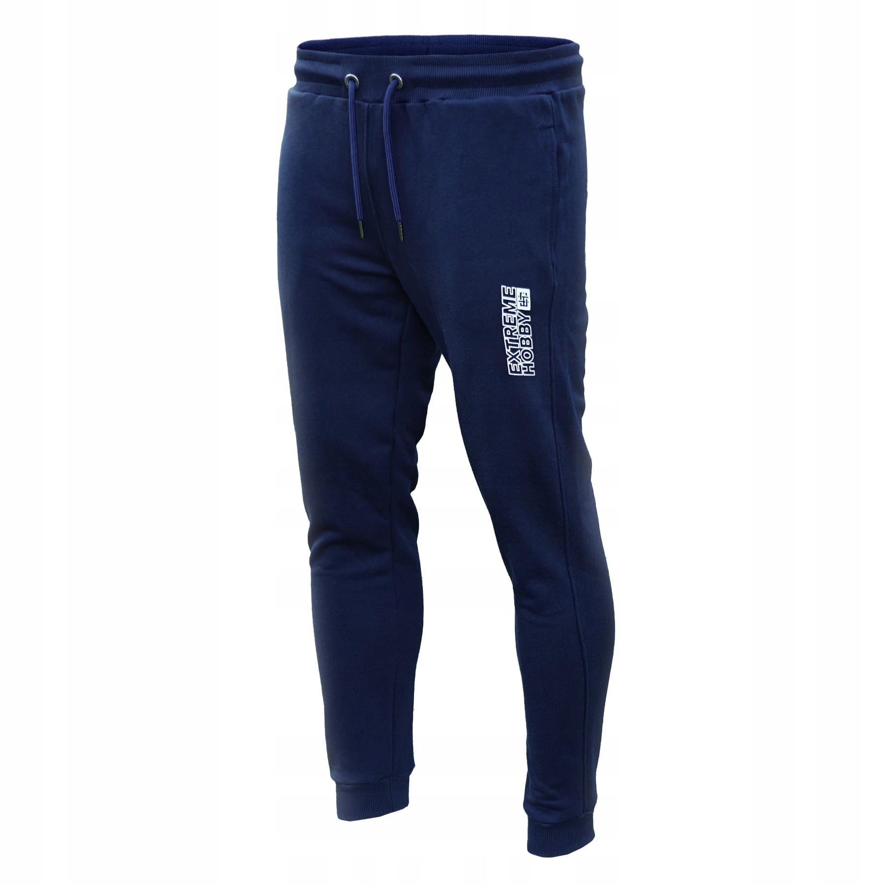 Pánské kalhoty Extreme Hobby jogger tepláky Block 2025 2XL Tmavě Modré